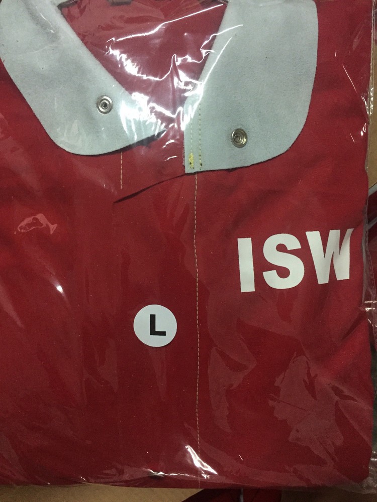 HEAVY DUTY LEATHER BLAST SUIT SANDBLAST SANDBLASTING SMALL