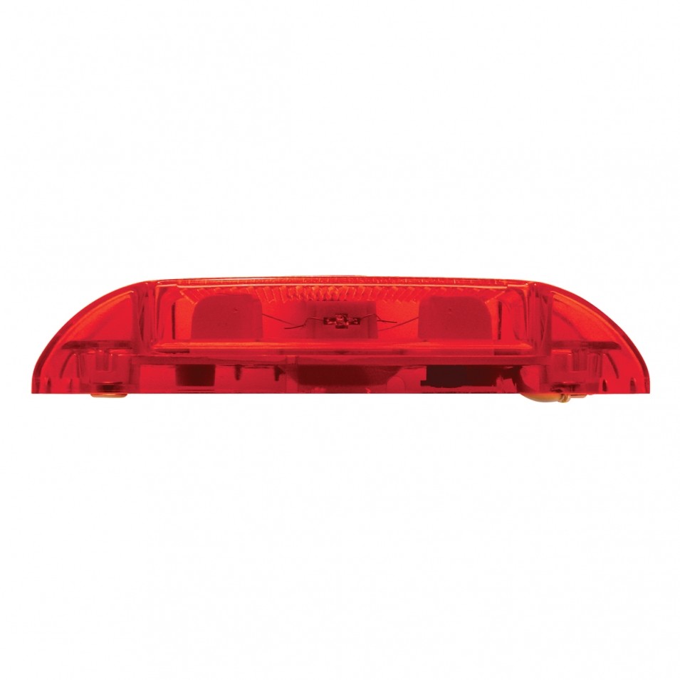 Rectangular Clearance/Marker Light w/ Reflex Lens - Red Lens