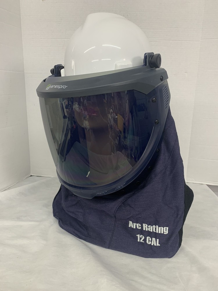 Enespro AirLite 12 Cal Vented Lift Front Shroud Front Face Shield PPE