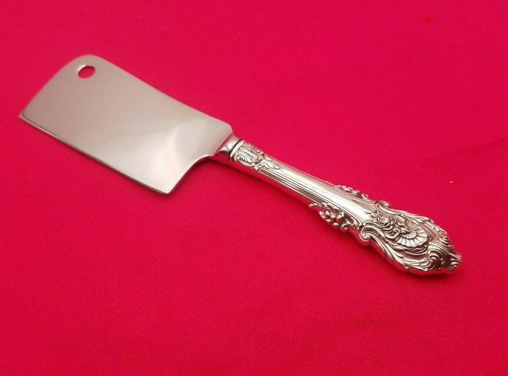 Sir Christopher by Wallace Sterling Silver Cheese Cleaver Custom Made