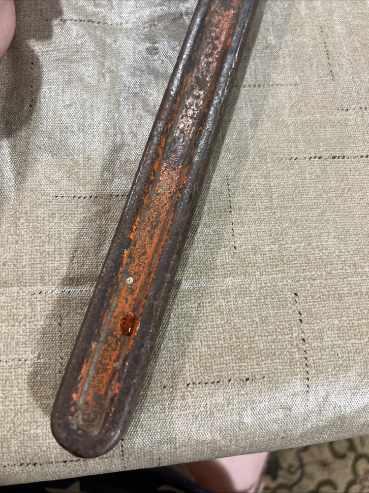 VTG Huge 18” Pipe Wrench Orange Handle #18