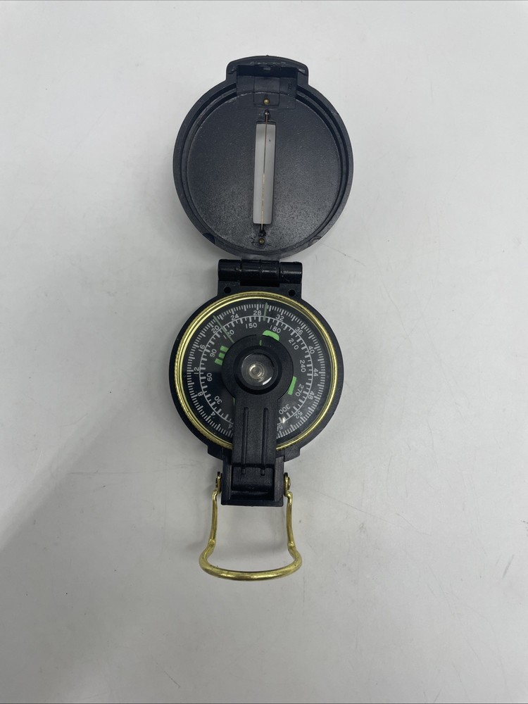 Black Engineer Lensatic Directional Compass (Taiwan)