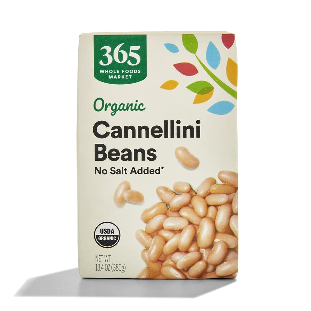 , Organic Unsalted Cannellini Beans, 13.4 Ounce