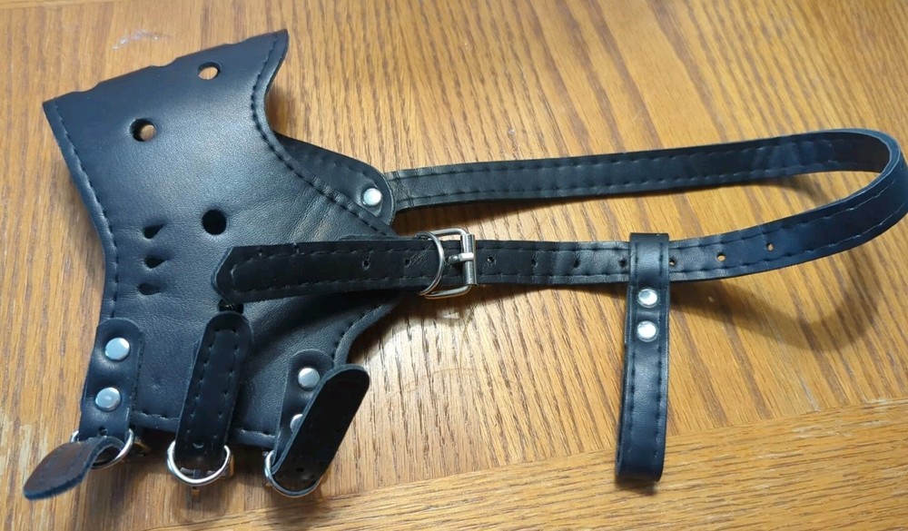 Dog Muzzle New Size XL Three Adjustment Buckles