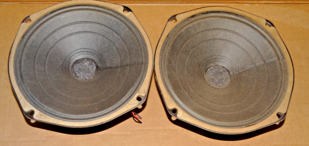 2 x Jensen C8R Speakers* 8 ohm*1966*Tested Good*#6
