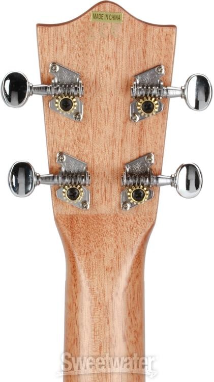 Lanikai FM-CEB Flame Maple Ukulele with Cutaway & Electronics - Baritone