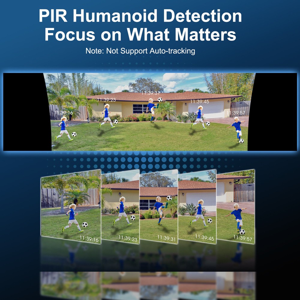 ARCCTV 2K Wireless Solar Security Camera System Outdoor WiFi6 CCTV AI Detection