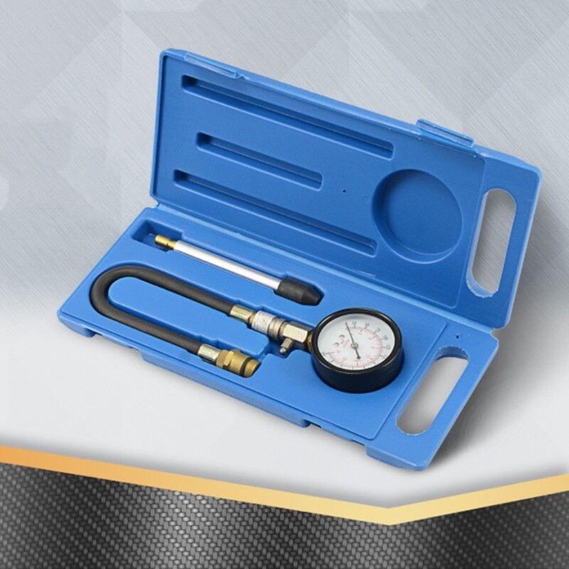 Car Petrol Engine Compression Tester Engine Cylinder Automobile Pressure Gauge