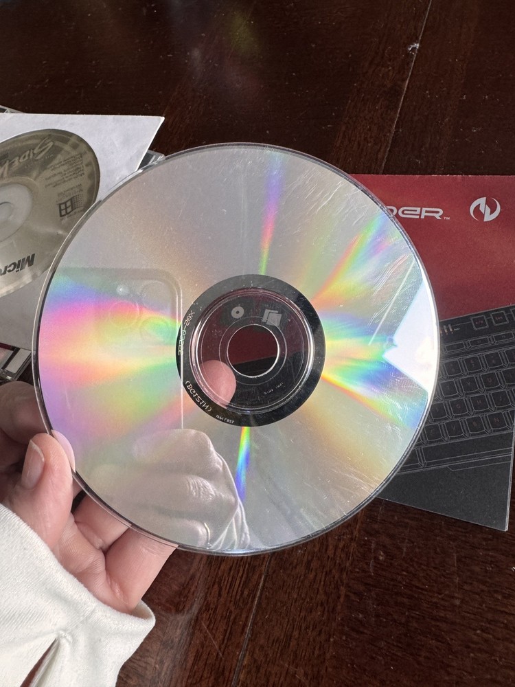 Microsoft SideWinder software