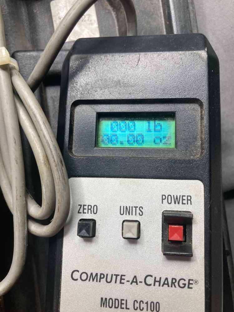 CPS CC100 Compute a Charge HVAC Refrigerant Scale CC-100 Tested & Working