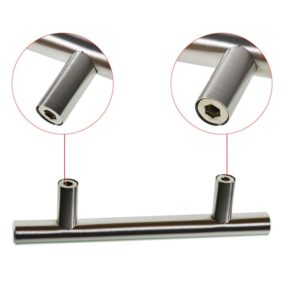50 Pack Cabinet Pulls Brushed Nickel Stainless Steel Drawer Pulls