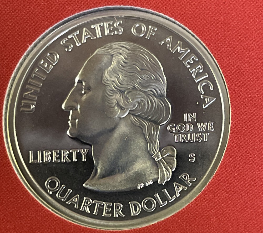 2007-S Utah Silver Proof State Quarter 90% Silver From Proof Set