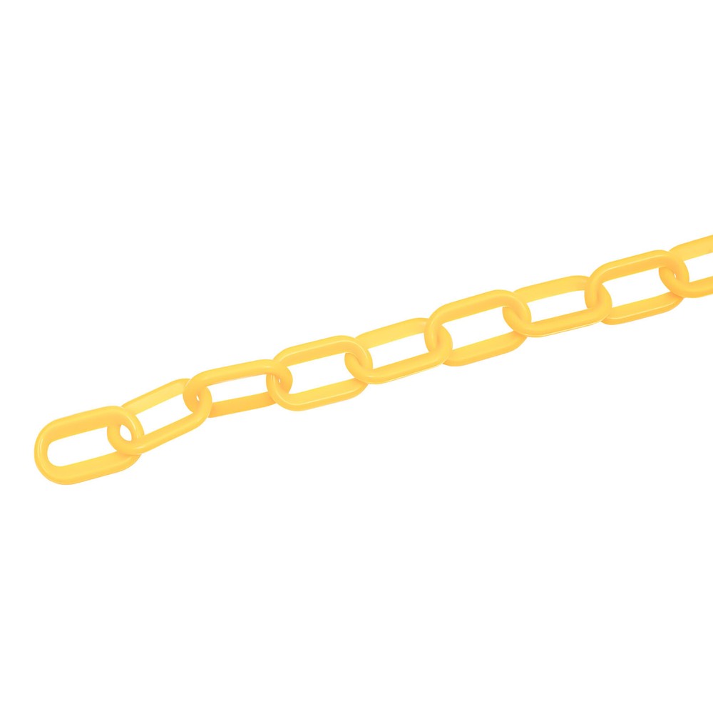 200ft Yellow Plastic Barrier Chain for Effective Crowd Control Management