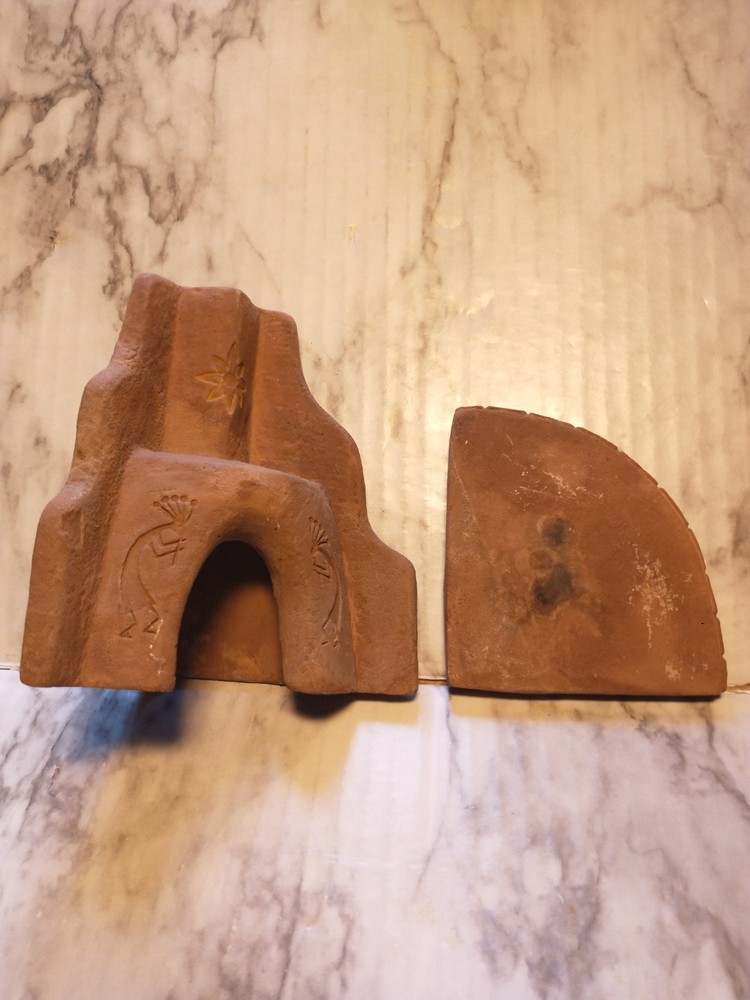 Artisan Clay Incense Burner Kokopelli Design