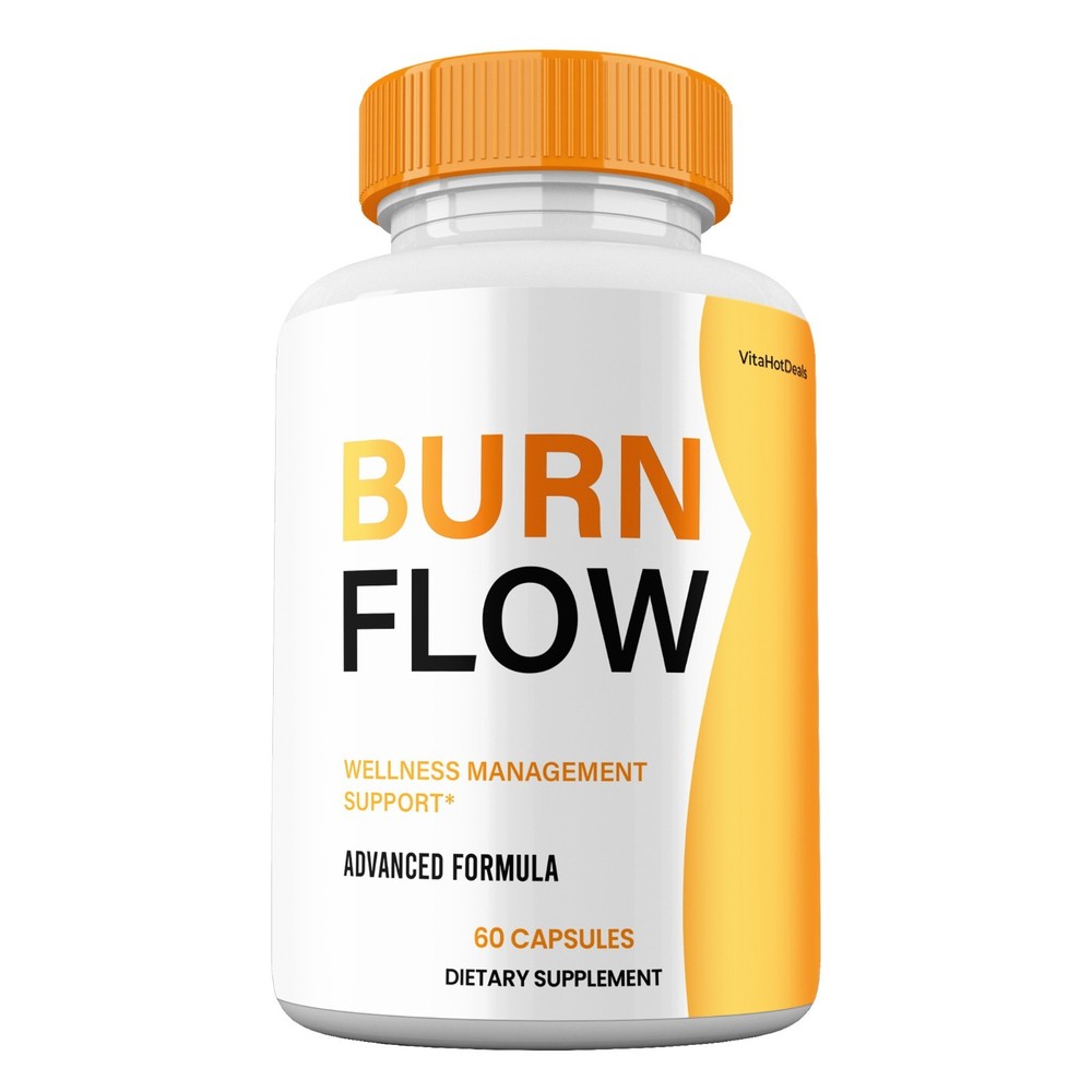 BurnFlow Capsules, Max Strength Formula, Burn Flow Supplement (10 Pack)
