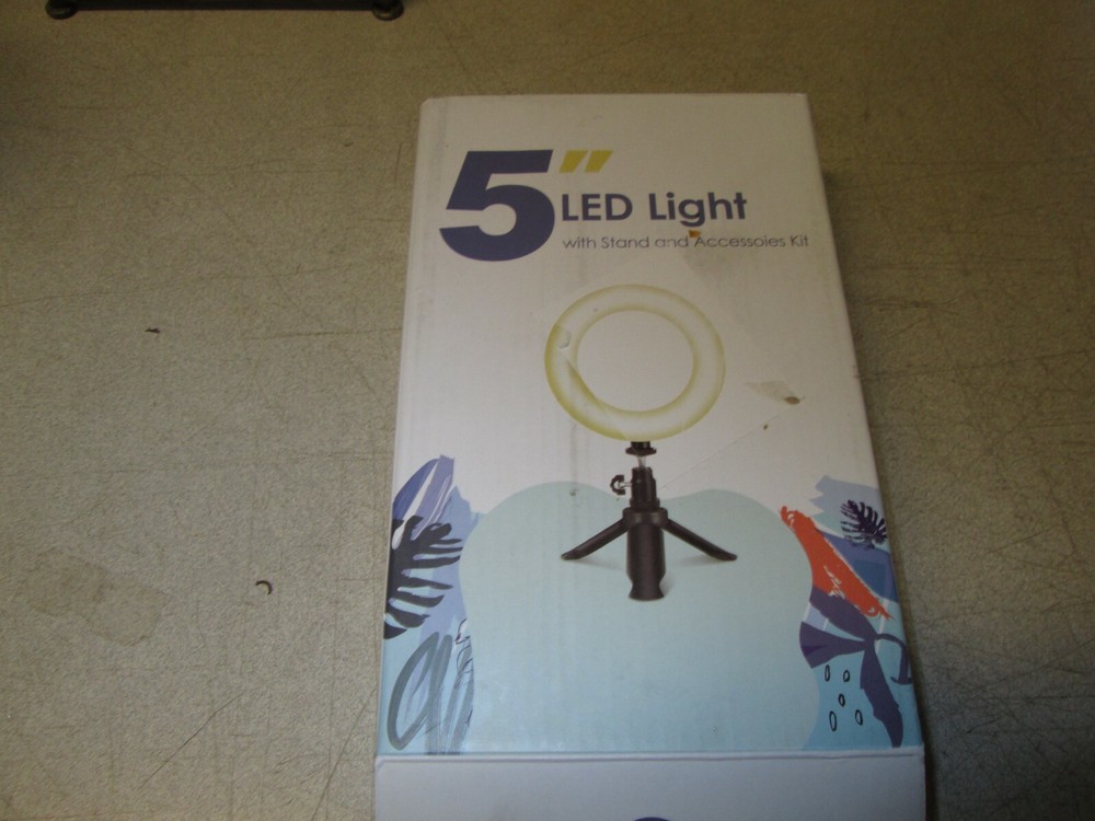 UBeesize 5" LED Ring Light - 5 Light Mode & 10 Levels Brightness