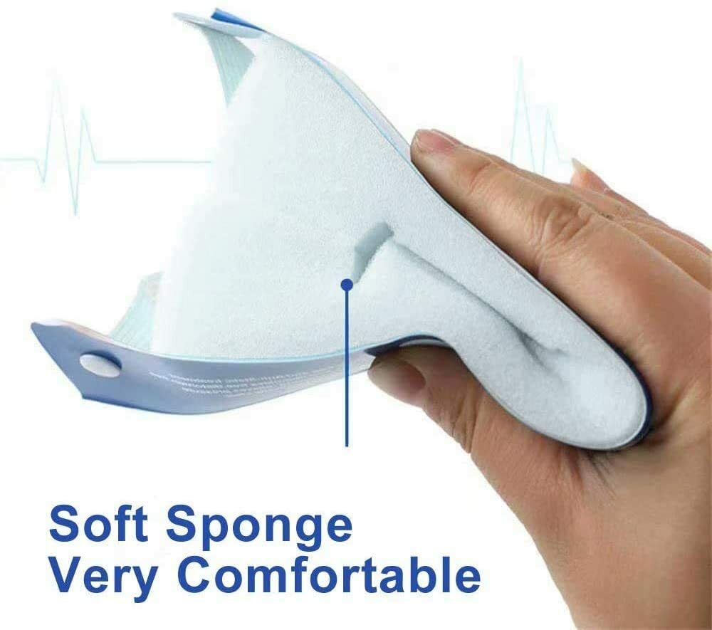 Protective Full Face Shield Clear, Adjustable band - Ships from Texas