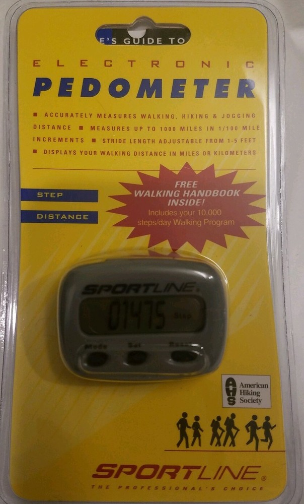 SPORTLINE ELECTRONIC PEDOMETER RUNNING, WALKING