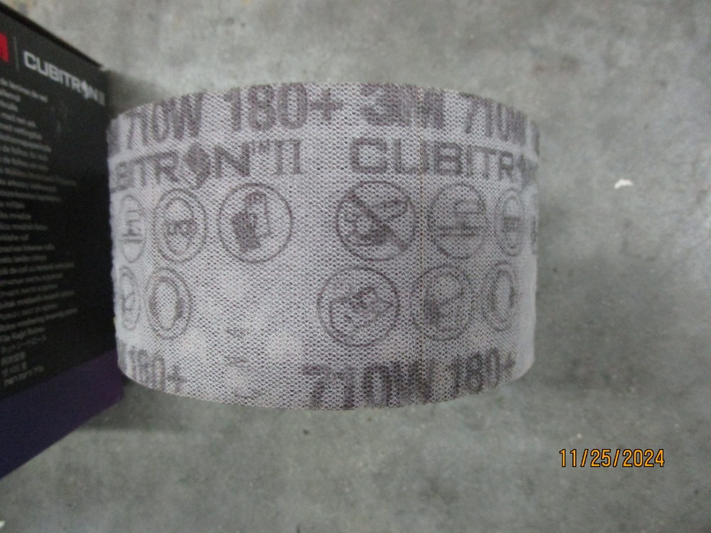 3M Cubitron II Net Sheet Roll 180 Gritt Model 34564