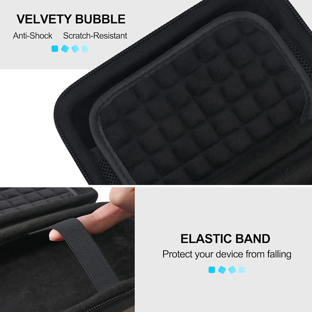 Compact Portable Carrying Case for USB Hard Drives - Extra Storage & Protection