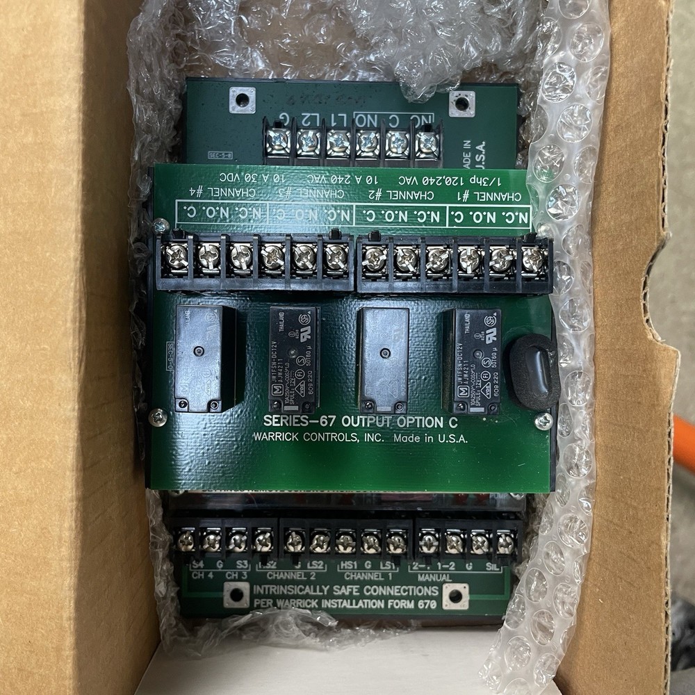 NEW GEMS SENSORS  Warrick Series 67 Interface  67C1C0A