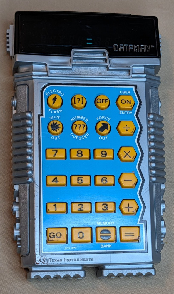 Texas Instruments Dataman works vintage 1970s