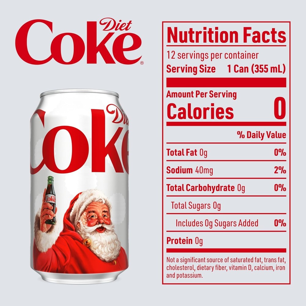 Diet Coke, 12 fl oz, 12 Pack (Package May Vary)
