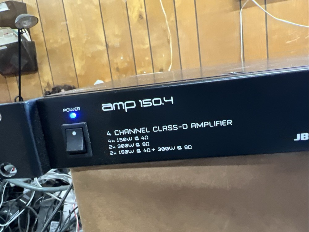Jbsystems Amp 150.4 AMPLIFIER RARE