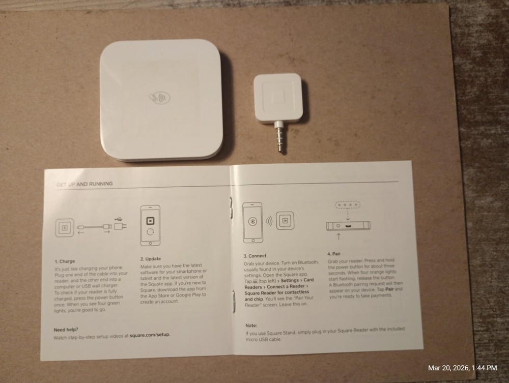 Square Credit Card Scanner & Reader 2nd gen.