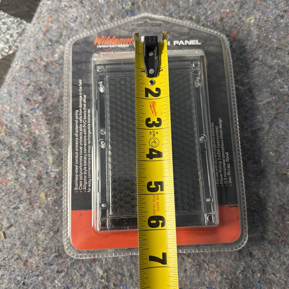 Wildgame Innovations 6V Solar Panel / Battery Charger