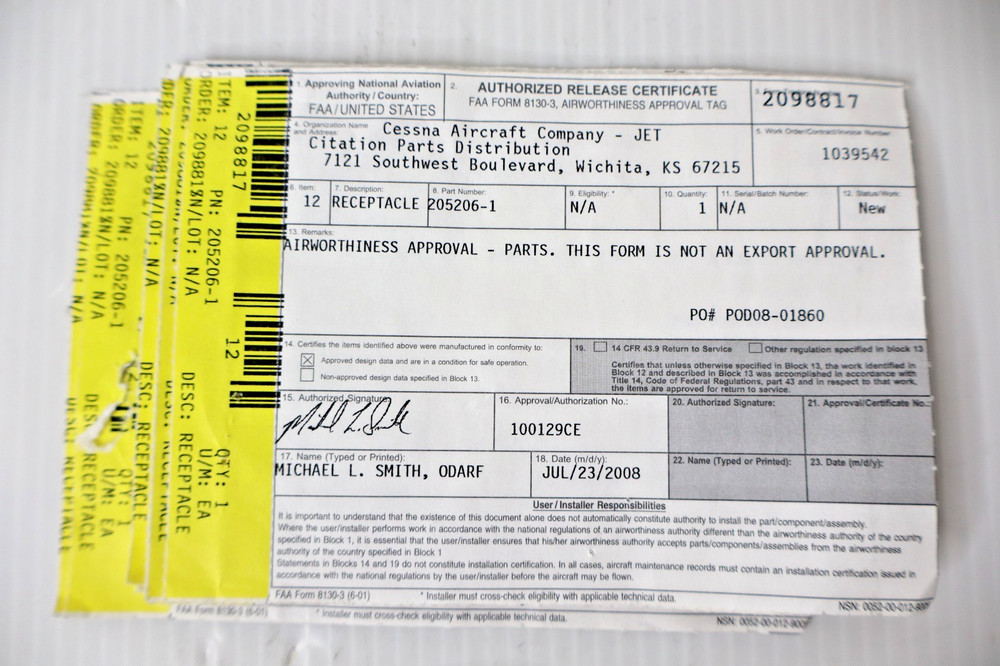 AMP TYCO 205206-1 Connector - 8 Available