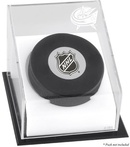 Columbus Blue Jackets Puck Logo Display Case