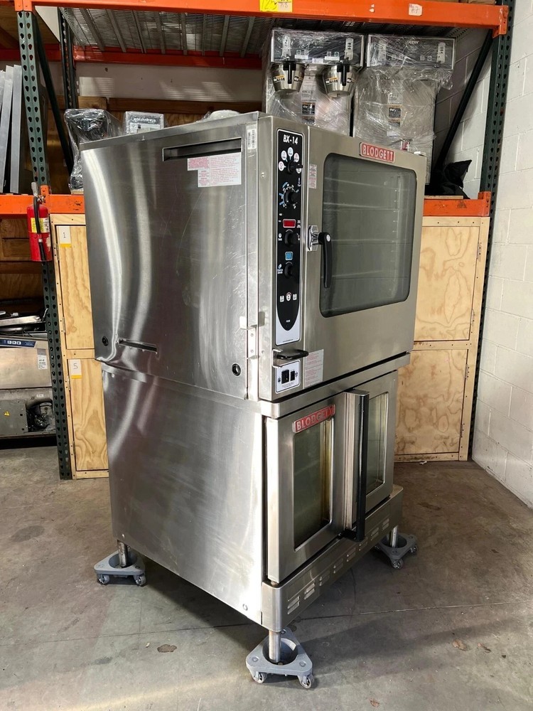 Blodgett Dbl Combi Oven BX-14 & DFG-200 ES