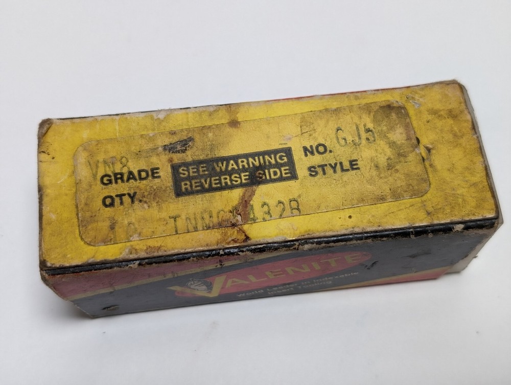 7 pcs. VALENTINE TNMG5432B Carbide (NEW).