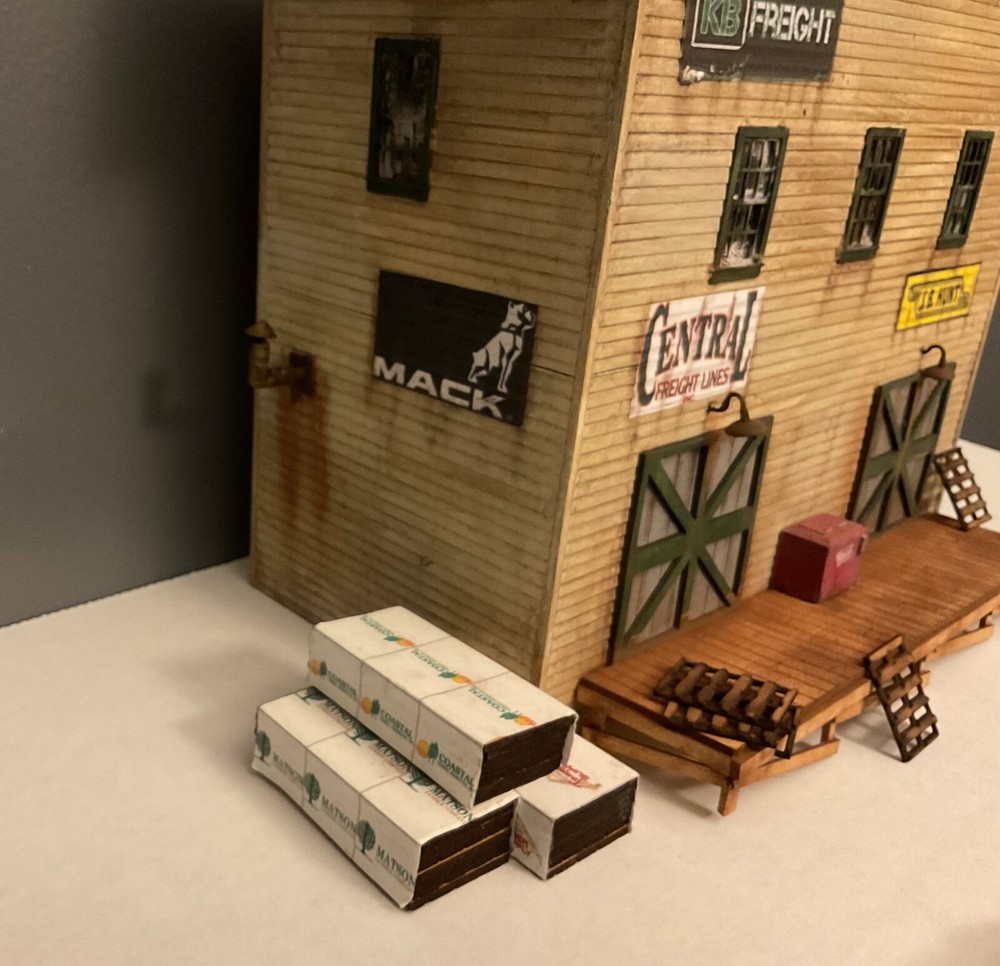 O Scale KB Freight Structure Kit Laser Cut