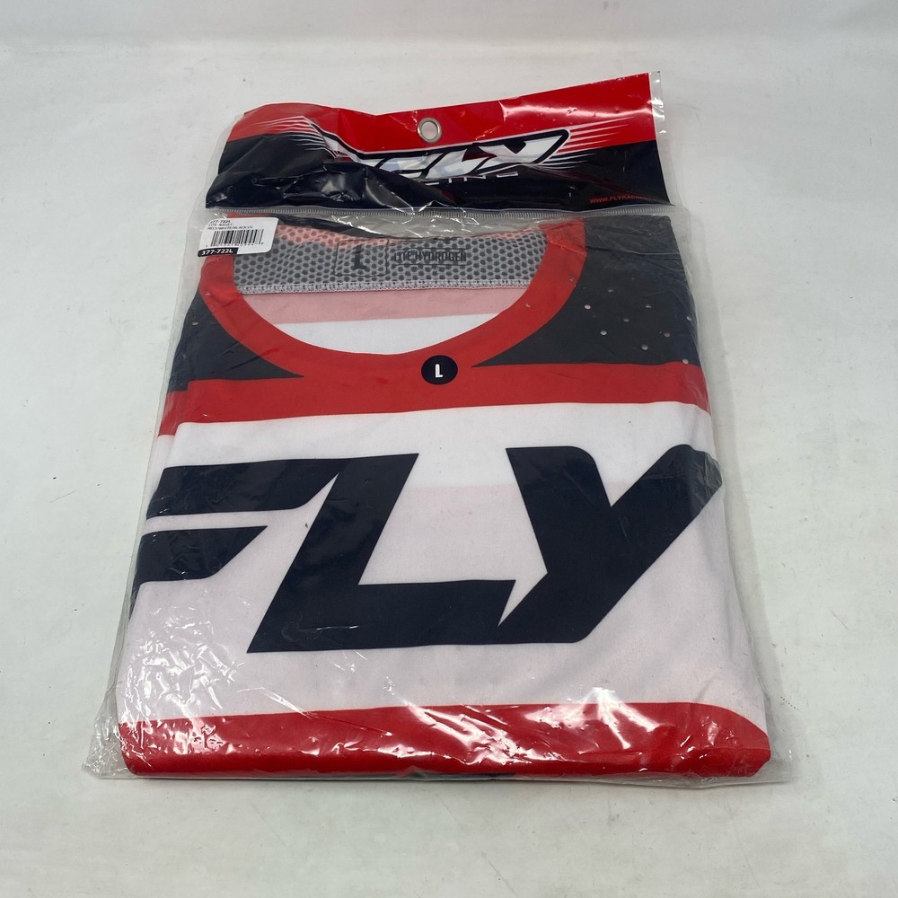 FLY Racing Lite Jersey Red/White/Black Large