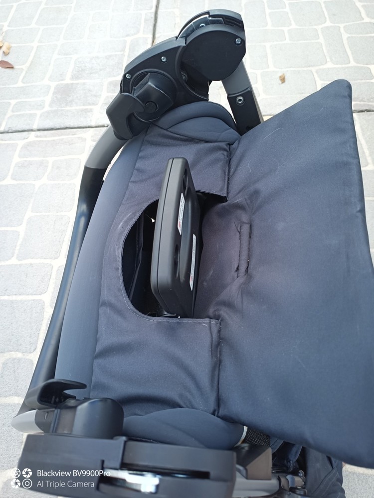 Chicco Bravo Quick-Fold Stroller Black New, Open Box