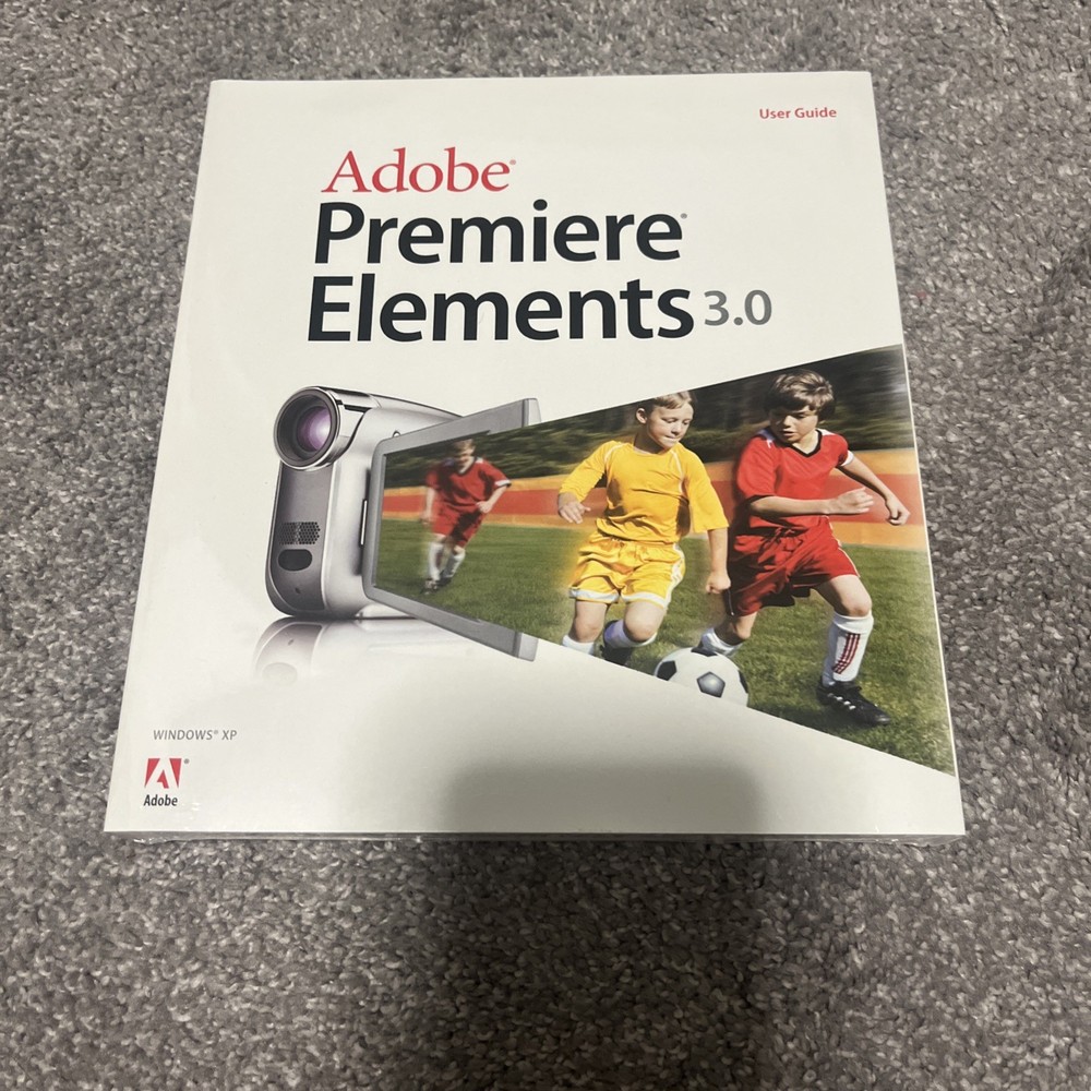 Adobe Premiere Elements 3.0 User Guide Sealed