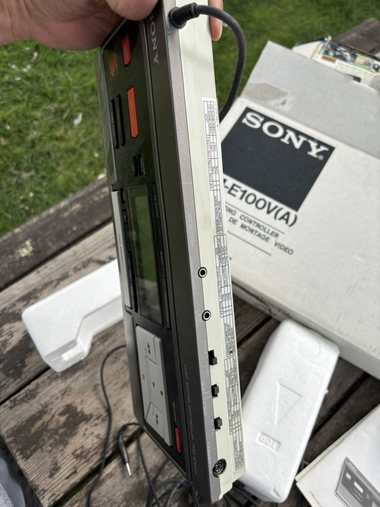 Sony RM-E100V (A) Video Editing Controller in original box