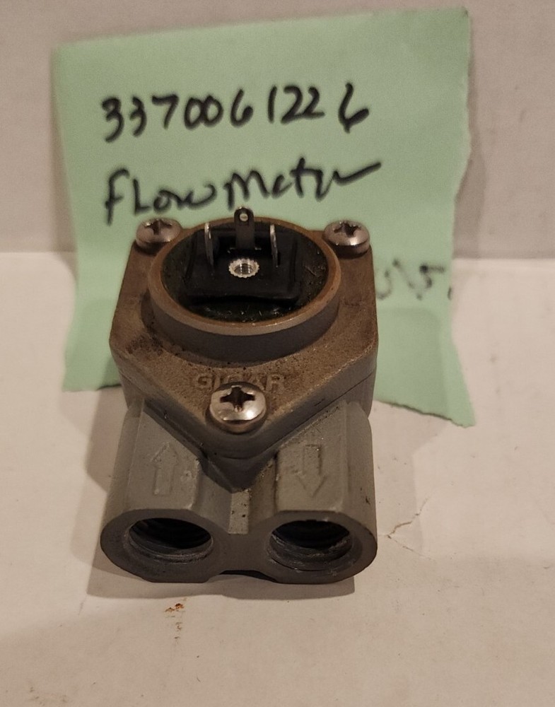 Schaerer 3370061226 FLOWMETER BRASS W/O CONNECTOR pre-owned