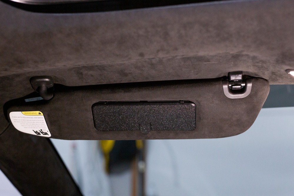 12 - 20 Tesla Model S Visor Mirror Cover - Original Design - 3D Printed