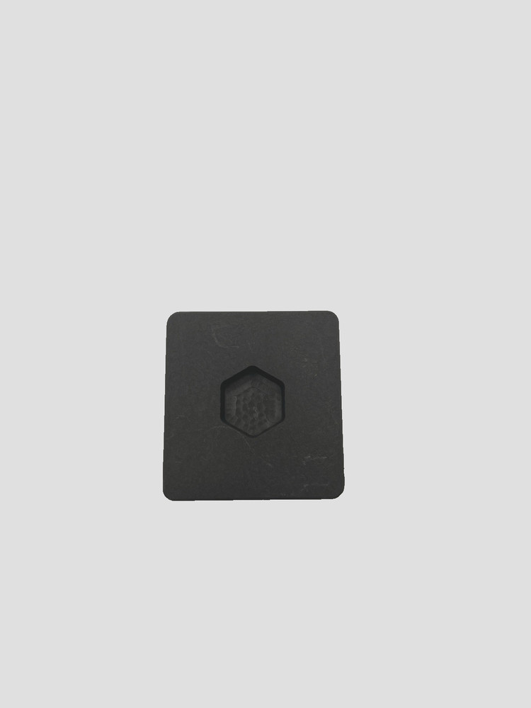 1/2 oz. Hex Graphite Gold Ingot Mold for Gold & Silver Casting