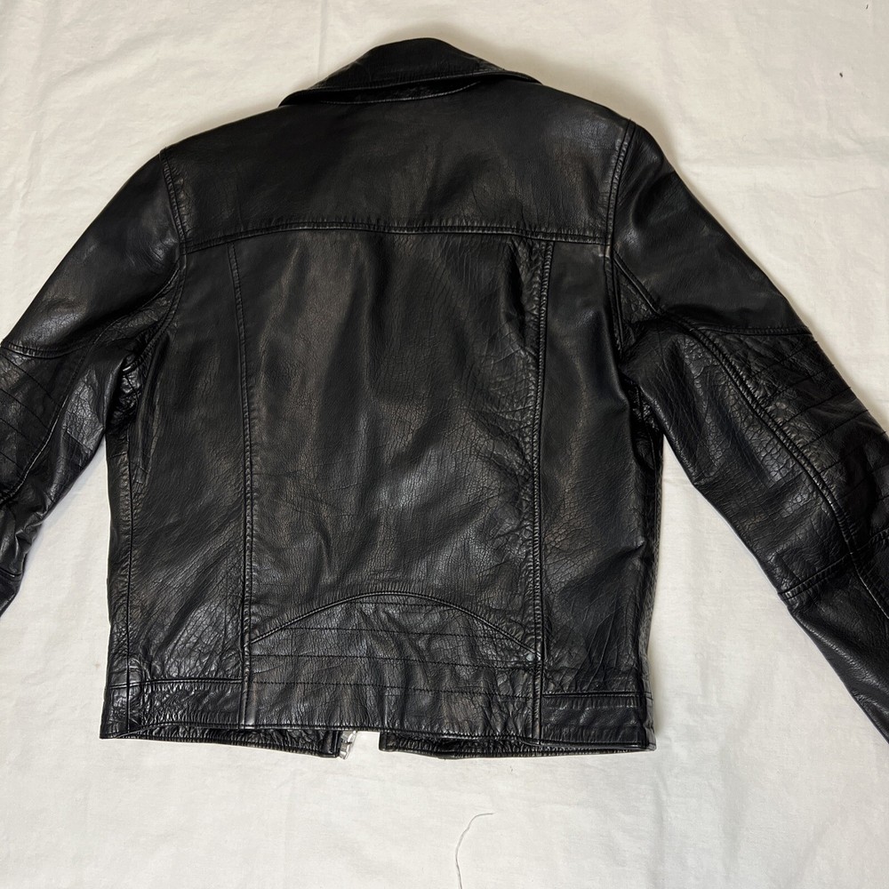 Top man Leather Buffalo Motorcycle Jacket