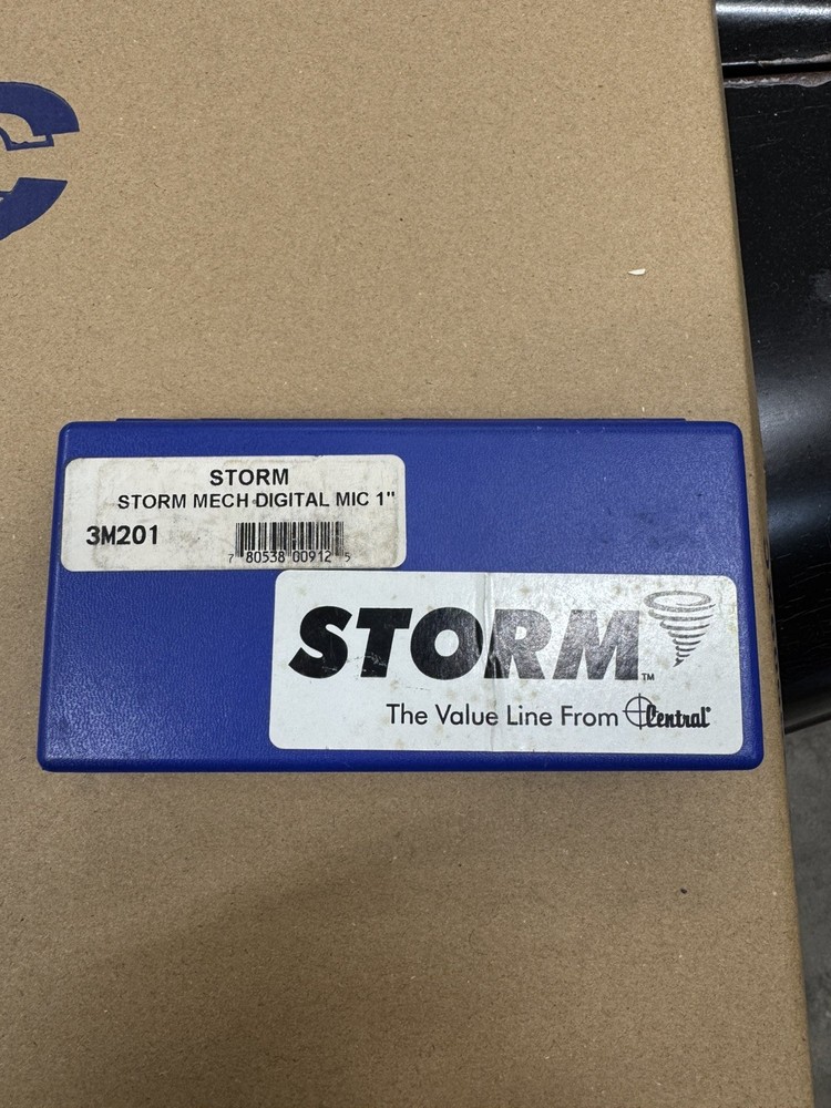 STORM 1” Mechanical Micrometer 3M201 NOS
