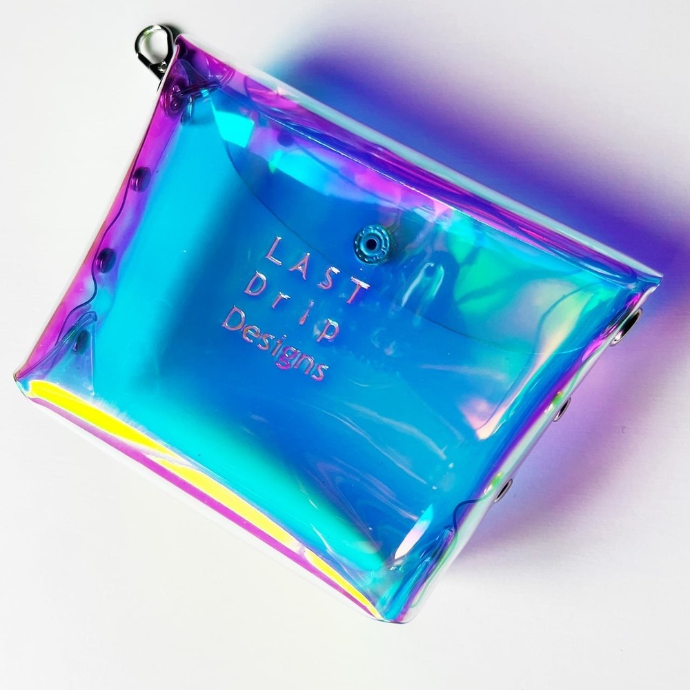 Aurora Clear PVC Ball Pouch / Waterproof Rainbow Clear Case