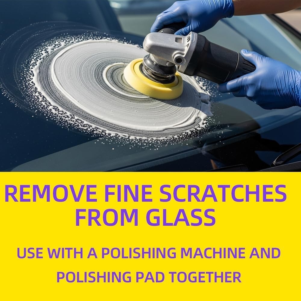 100ml Ultra-Fine Cerium Oxide Glass Polishing Solution - Fast, Efficient Finish