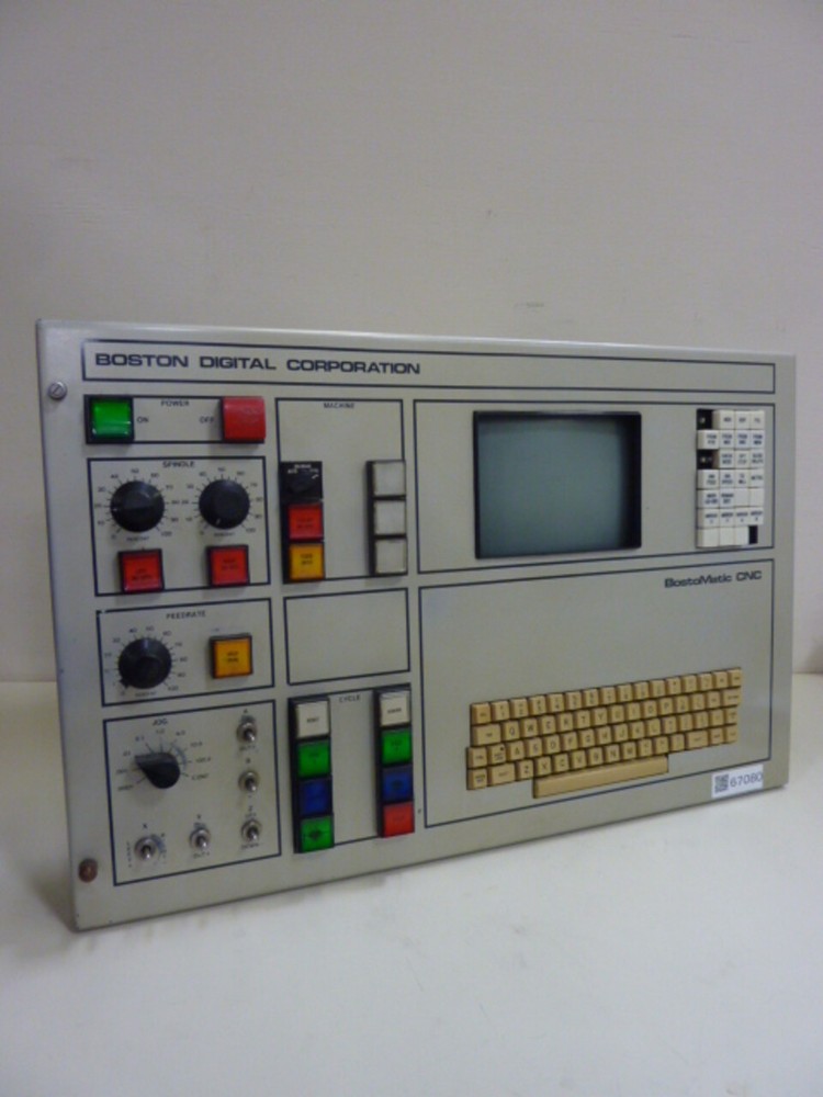BOSTON DIGITAL Keyboard Operator BOSTOMATIC CNC Scratch & Dent #67080