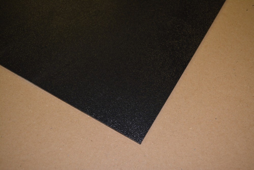 ABS PLASTIC SHEET BLACK 1/16" x 72" x 24"