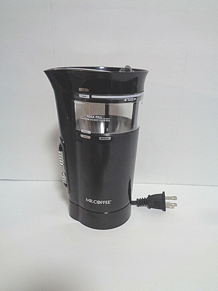 Coffee Mill Grinder Mr Coffee 3 Precision Grind Settings Chamber IDS77 ~ EUC