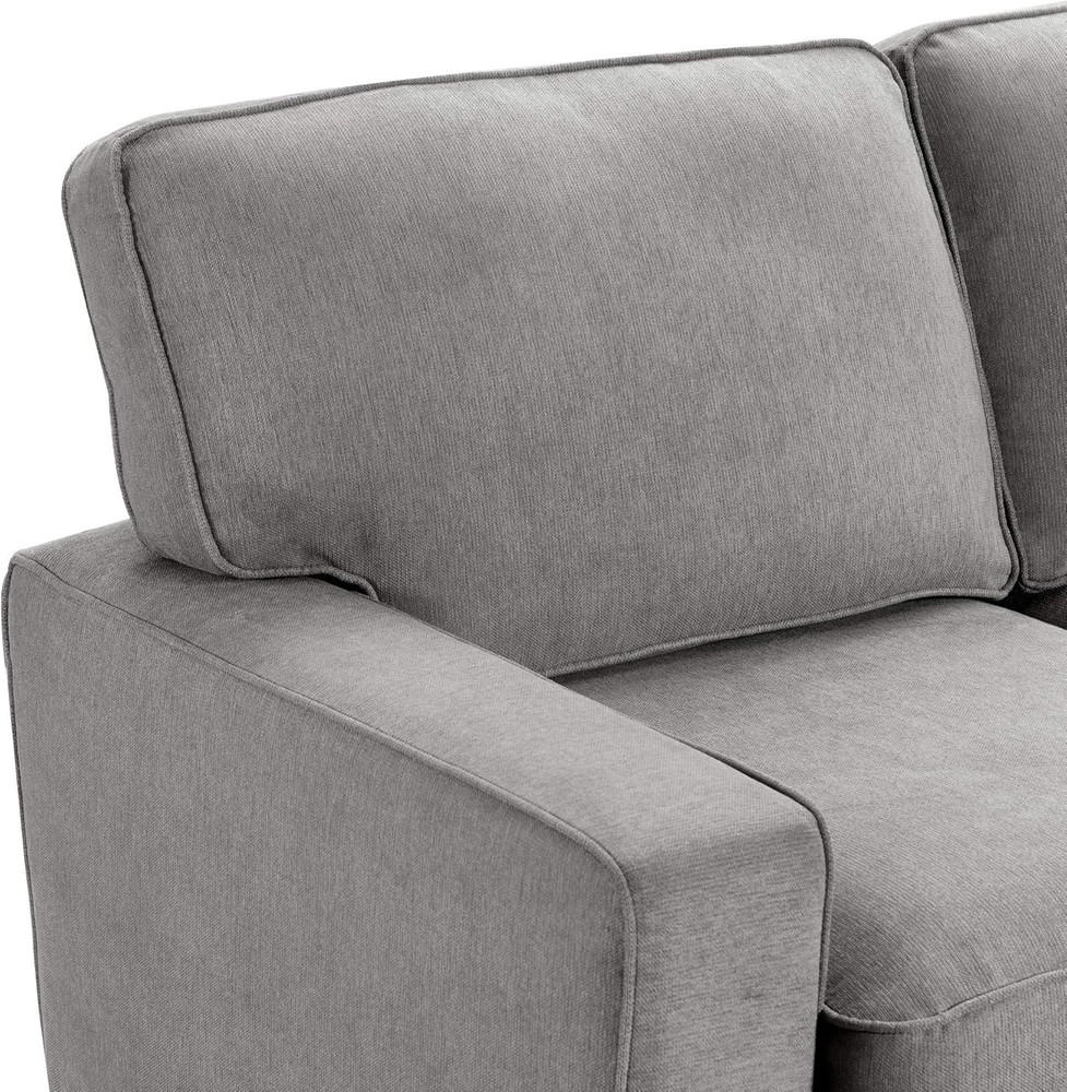 Palisades Gray Storage Loveseat - Stylish & Functional Seating Solution